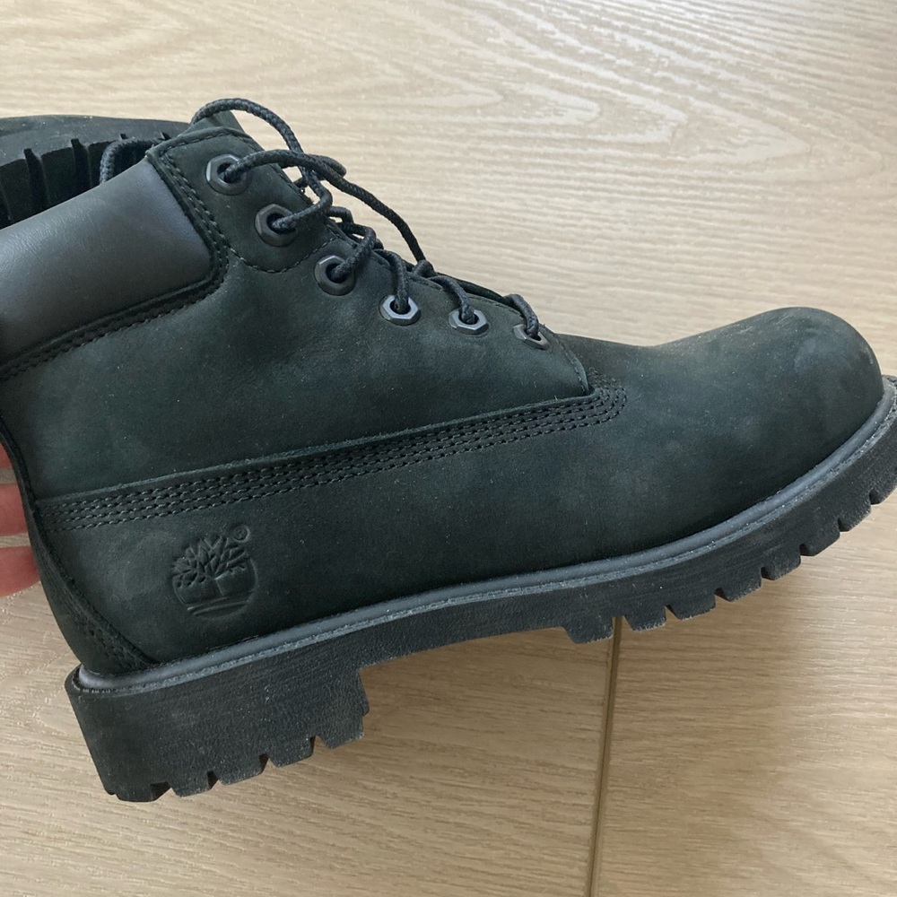 Timberland Kids Black Boots